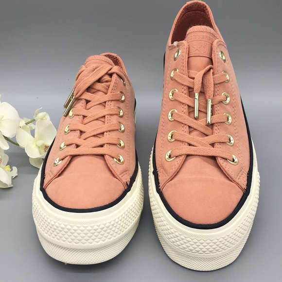 Converse CTAS LIFT OX pink blush/blue/egret - Picture 3 of 8